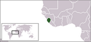 République de Sierra Leone - Carte